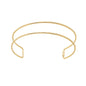 Bracelete dois fios banhado a ouro 18k