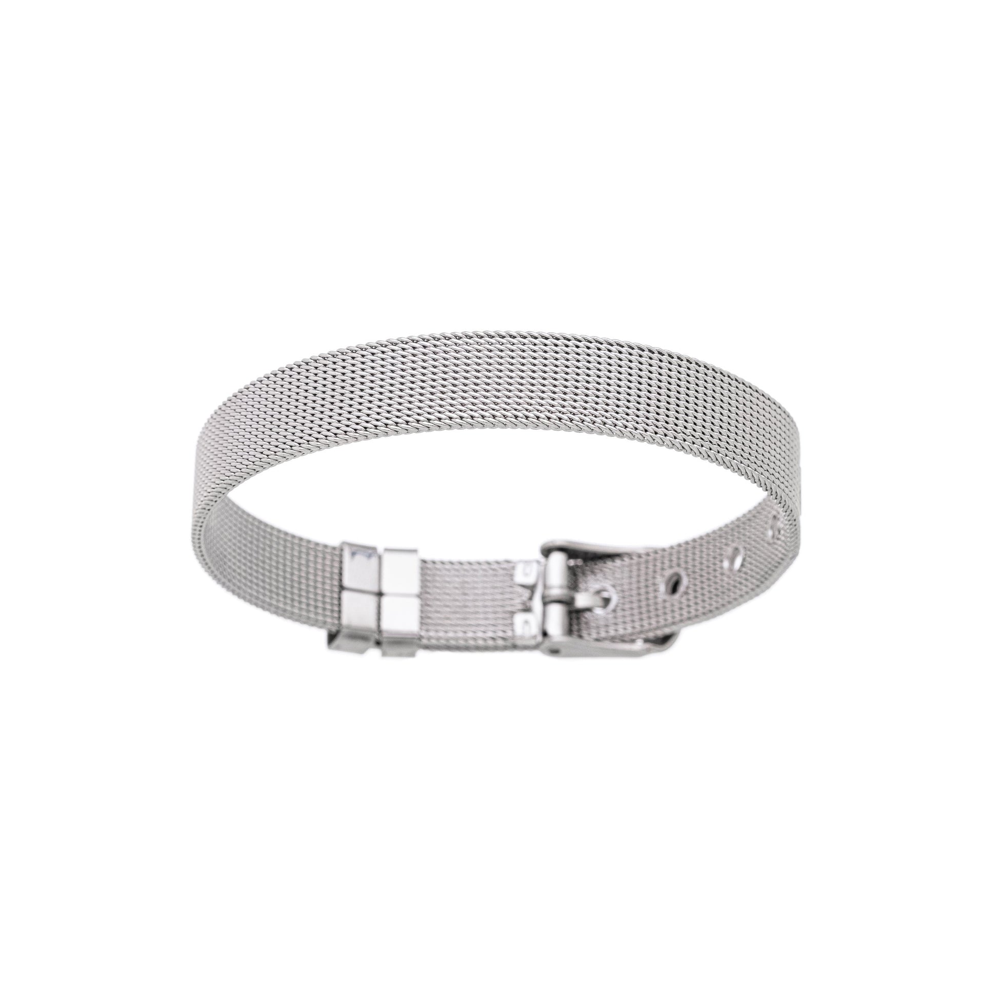 Pulseira fecho relógio em aço inox - Biju & Cia.