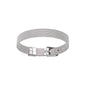 Pulseira fecho relógio em aço inox - Biju & Cia.