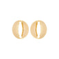 Brinco trabalhado banhado a ouro 18k - Biju & Cia.