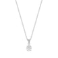 Gargantilha choker com ponto de luz em aço inox - Biju & Cia.