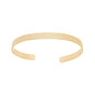 Bracelete trabalhado banhado a ouro 18k - Biju & Cia.