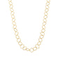 Choker elos losangos banhada a ouro 18k - Biju & Cia.