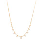 Choker com bolinhas e zircônias banhada a ouro 18k - Biju & Cia.