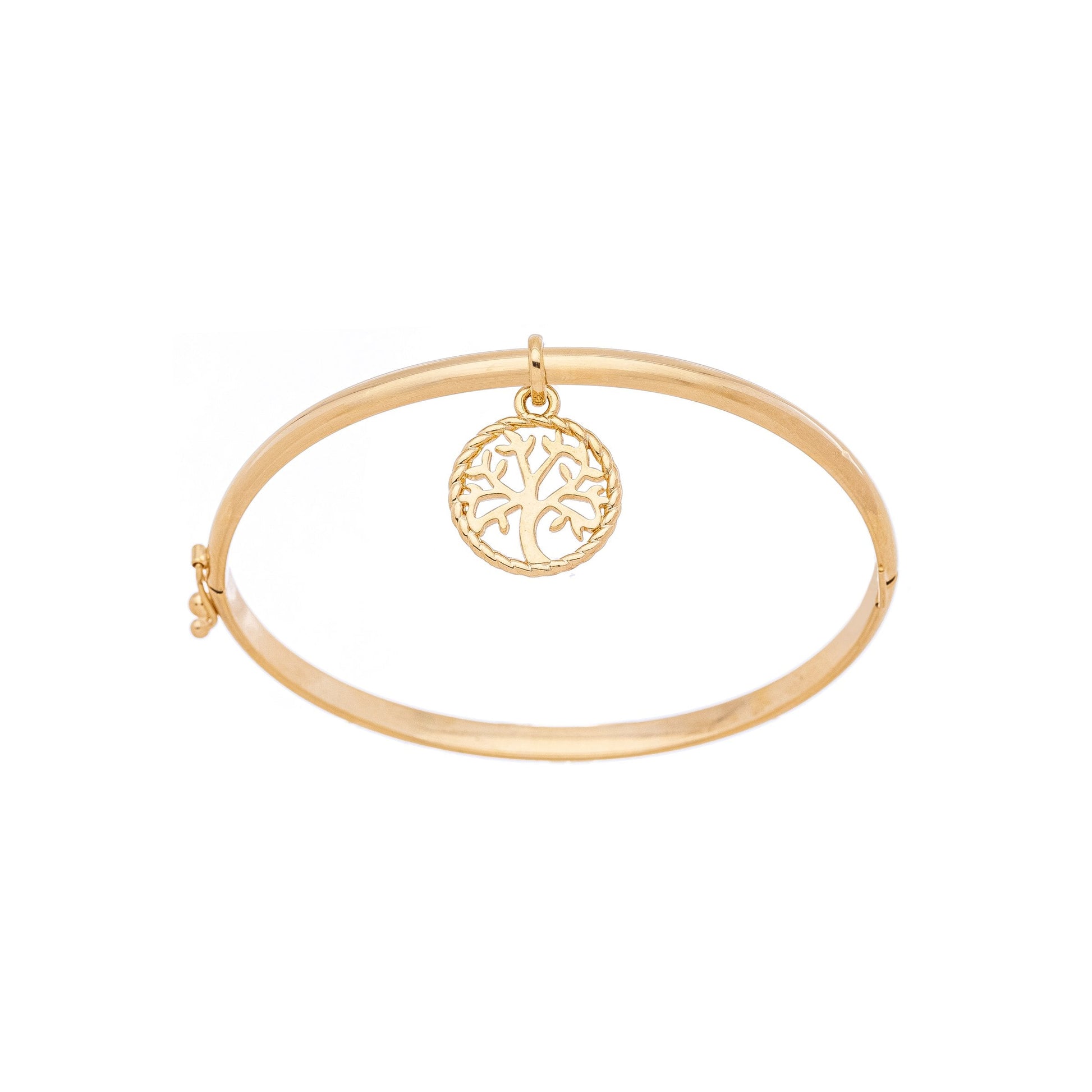 Bracelete árvore da vida banhado a ouro 18k - Biju & Cia.