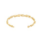 Bracelete fio torcido banhado a ouro 18k - Biju & Cia.