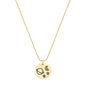 Gargantilha astros banhada a ouro 18k - Biju & Cia.