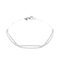 Pulseira oval em aço inox - Biju & Cia.
