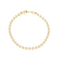 Pulseira com zircônias banhada a ouro 18k - Biju & Cia.